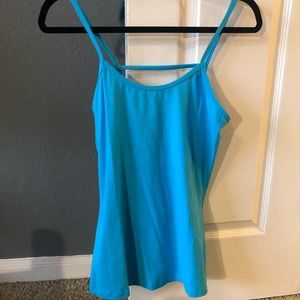 Strappy workout tank